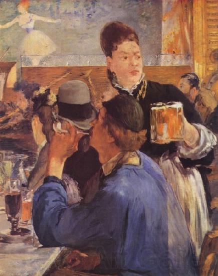 Edouard Manet Bierkellnerin Norge oil painting art